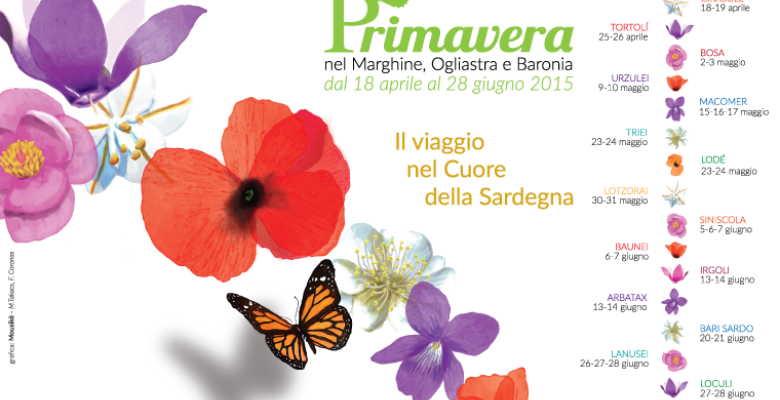 PRIMAVERA NEL MARGHINE, OGLIASTRA E BARONIA 2015